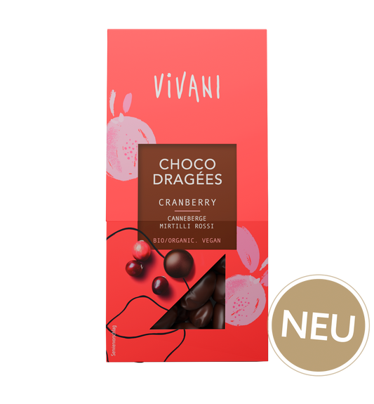 チョコドラジェ（クランベリー）