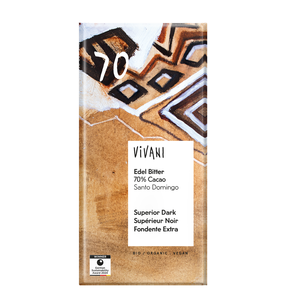 オーガニックダークチョコレート70% – ViVANI